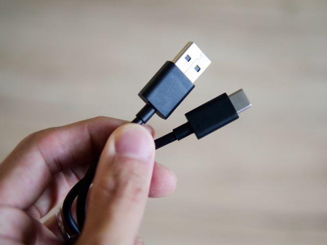 USB-CtoUSB-Aケーブル