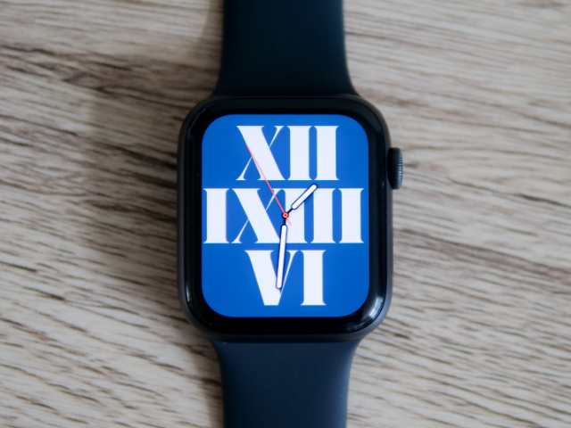 Apple Watchの文字盤（カスタマイズ済み）