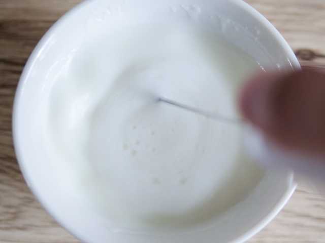 ふわふわミルクの作り方⑤