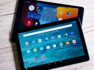 Fire HD 10とiPadの比較