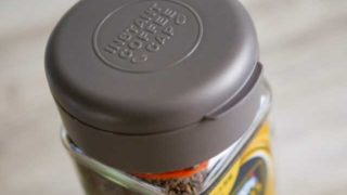 ダイソーのインスタントコーヒーキャップ